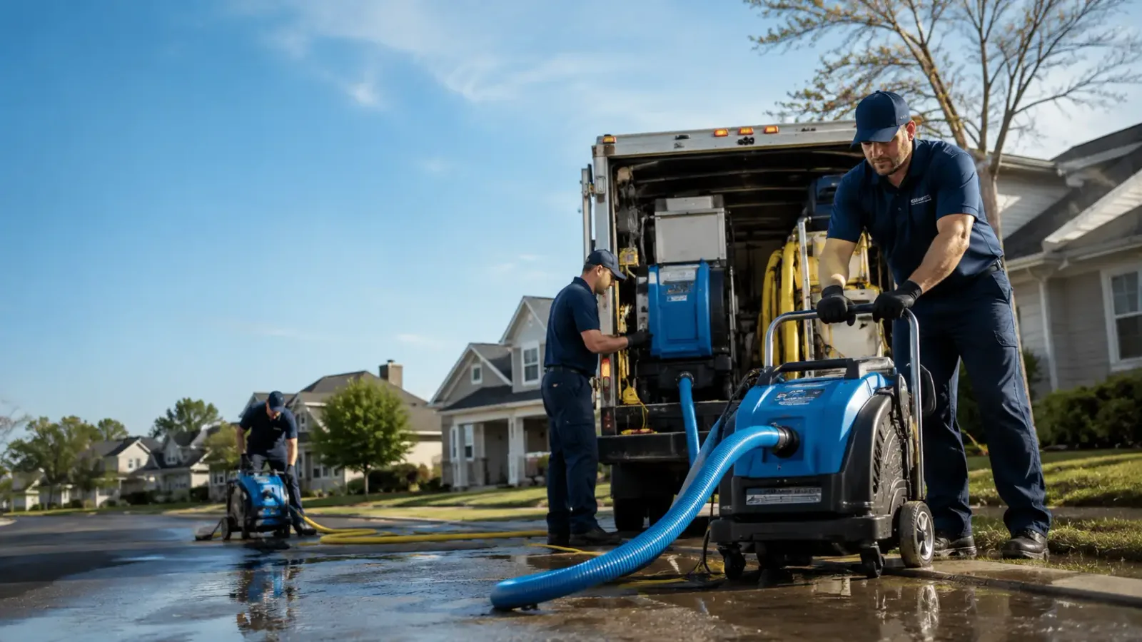 Flood Damage Cleanup in New Blaine, AR